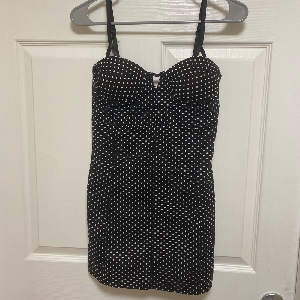 COPY - One teaspoon polka dot bustier mini dress size 6- xs/s nwot